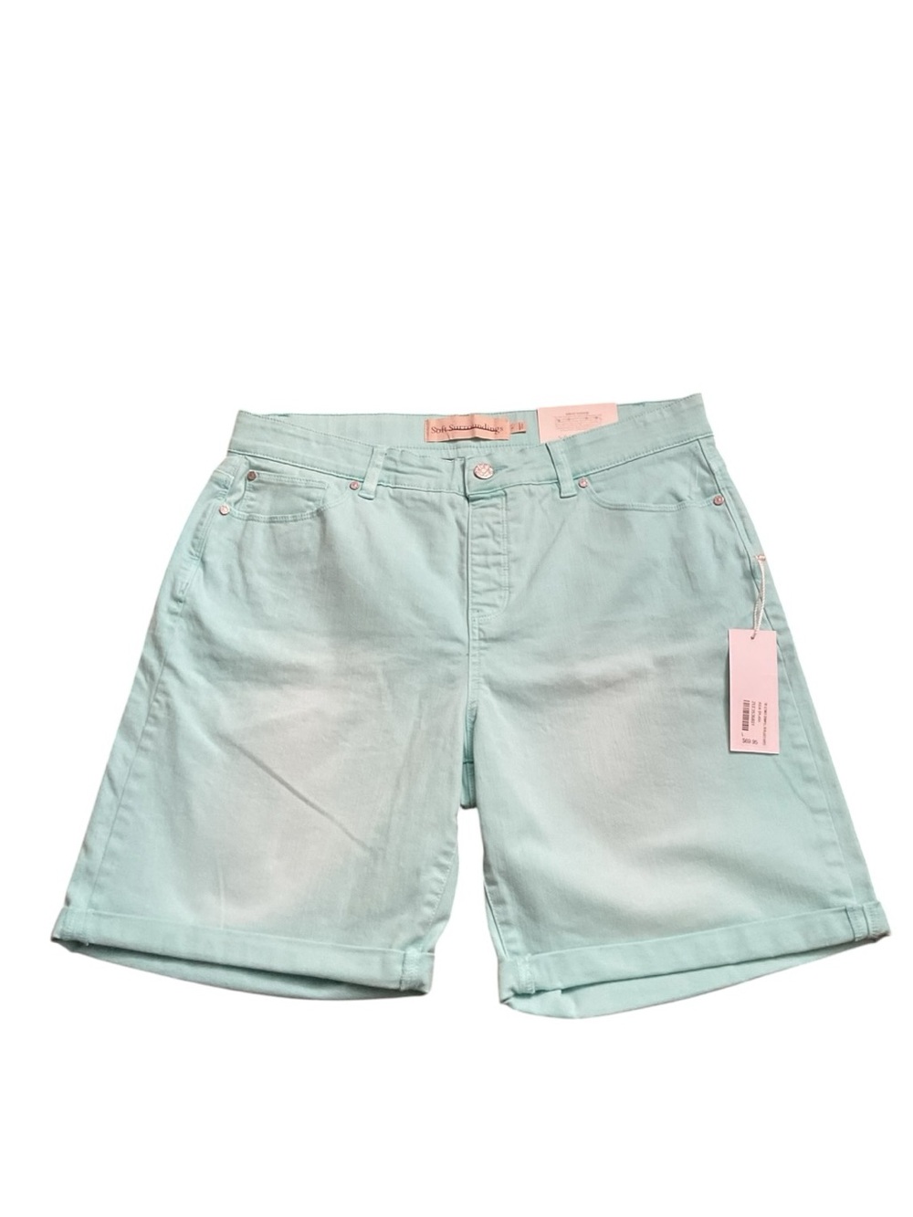 Soft Surroundings The Ultimate Denim Shorts SZ L (14/16) RT $70